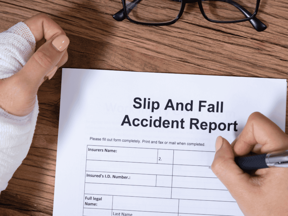 slip and fall injuries